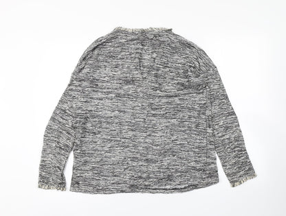 Womens UK Size 8 River Island Black Pullover Jumper
