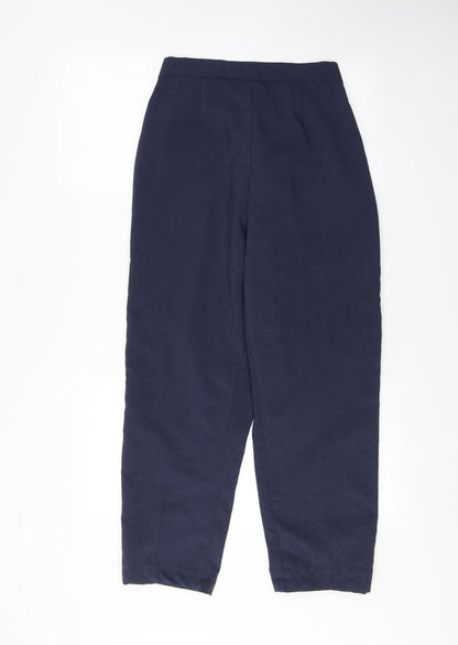 Womens UK Size 16 Preworn Regular Fit  Blue Trousers