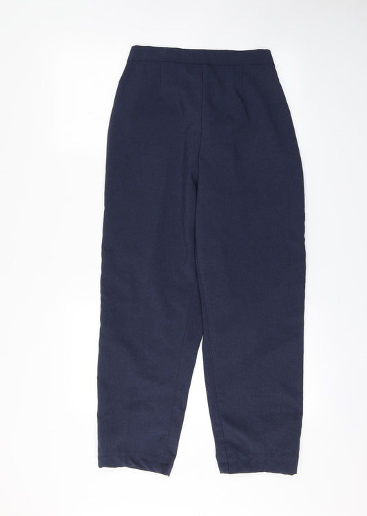 Womens UK Size 16 Preworn Regular Fit  Blue Trousers