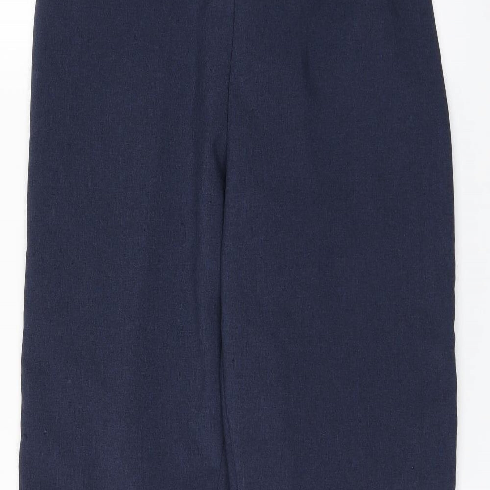 Womens UK Size 16 Preworn Regular Fit  Blue Trousers