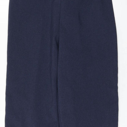 Womens UK Size 16 Preworn Regular Fit  Blue Trousers