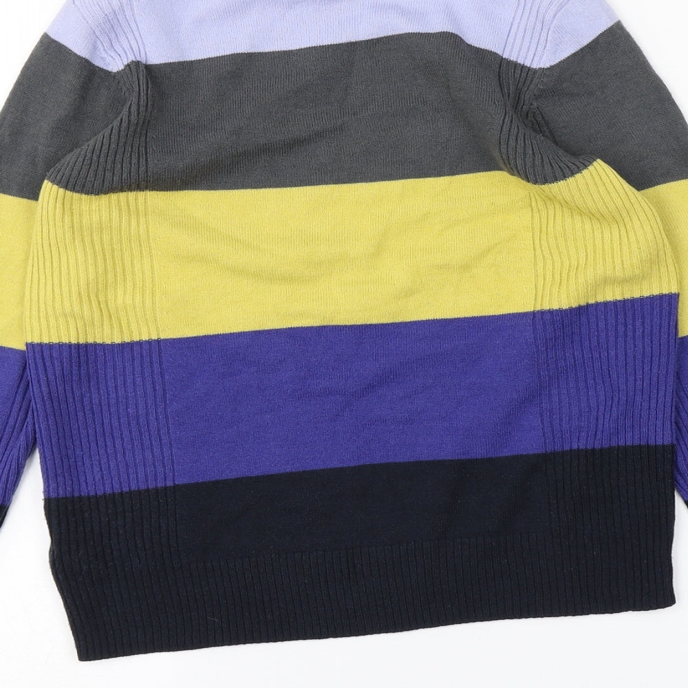 Womens UK Size 10 Marks and Spencer Blue Pullover Jumper