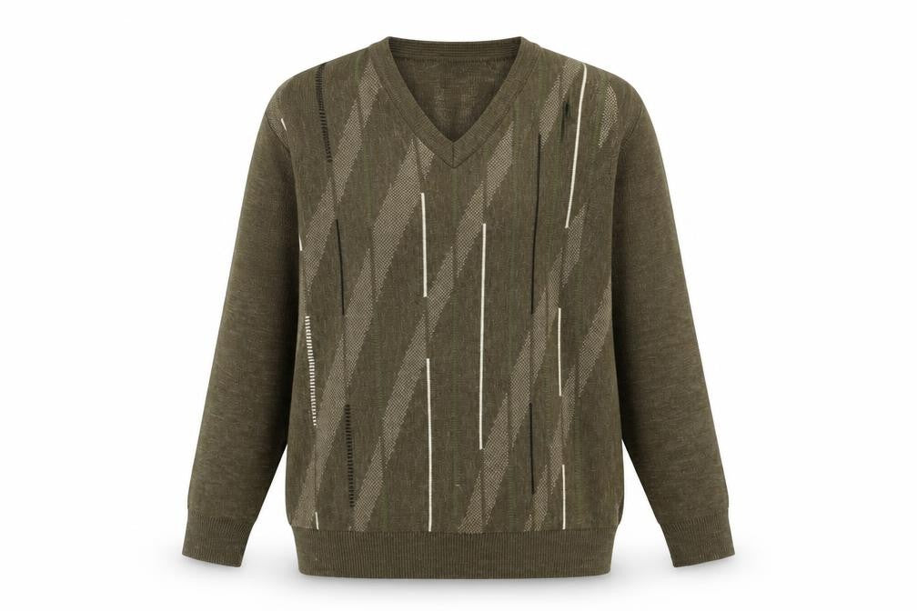 Womens UK Size M EWM Brown Pullover Jumper