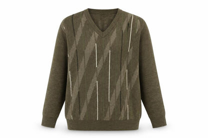 Womens UK Size M EWM Brown Pullover Jumper
