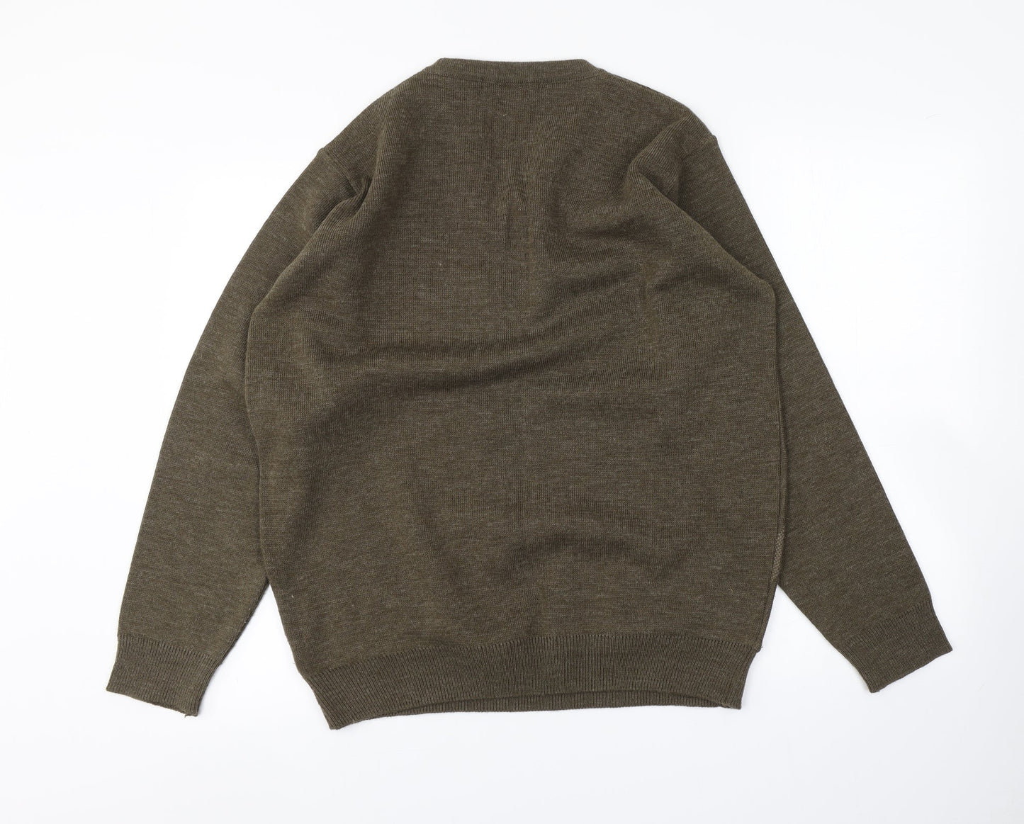 Womens UK Size M EWM Brown Pullover Jumper