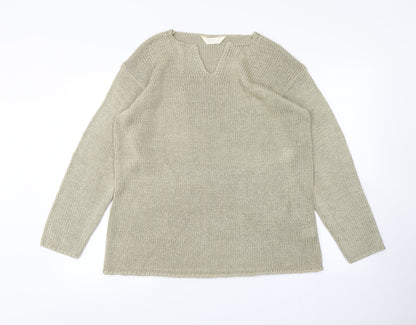 Womens UK Size 18 For Women Brown Pullover Jumper