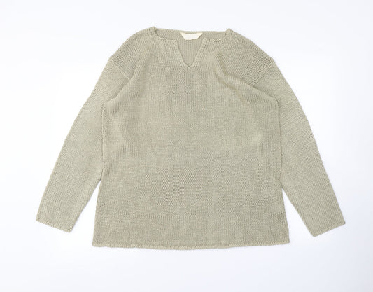 Womens UK Size 18 For Women Brown Pullover Jumper