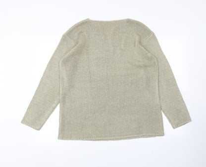 Womens UK Size 18 For Women Brown Pullover Jumper