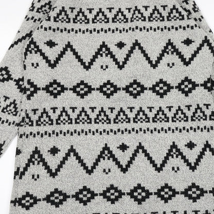 heart and soul Womens Grey   Cardigan Jumper Size 12