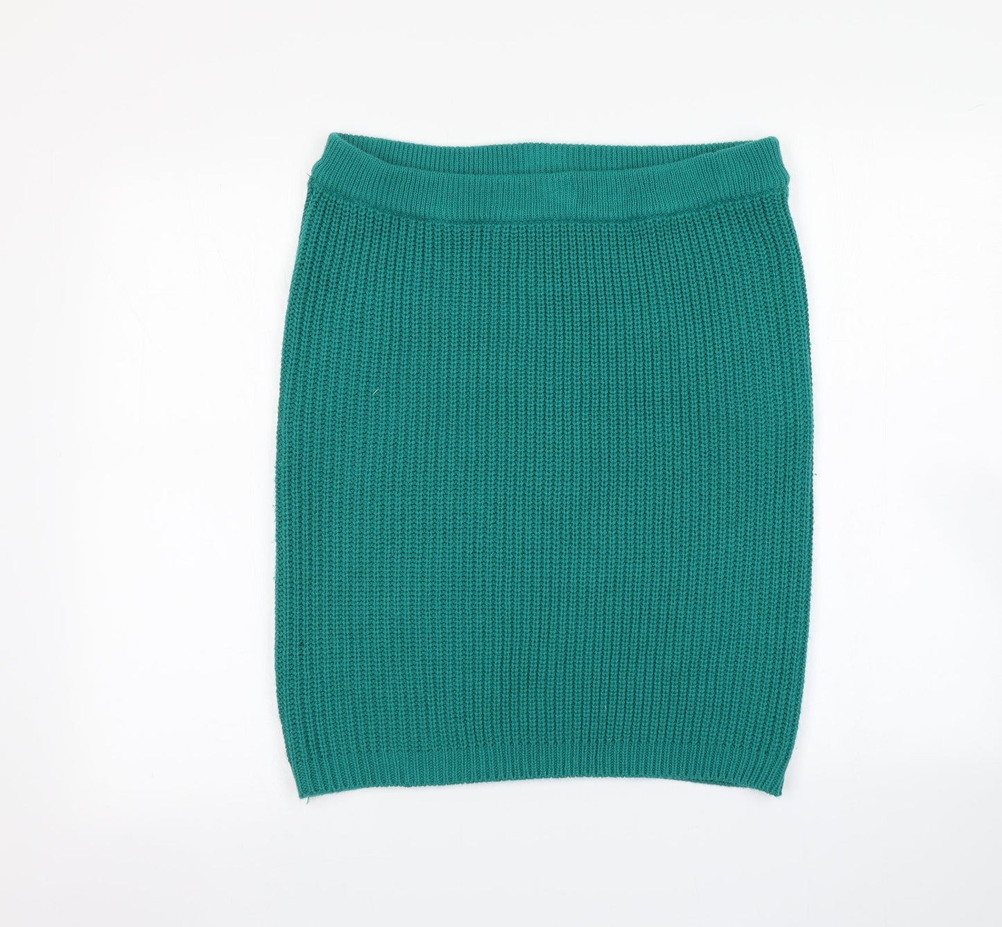 Classic Woman Womens Green   A-Line Skirt Size 14