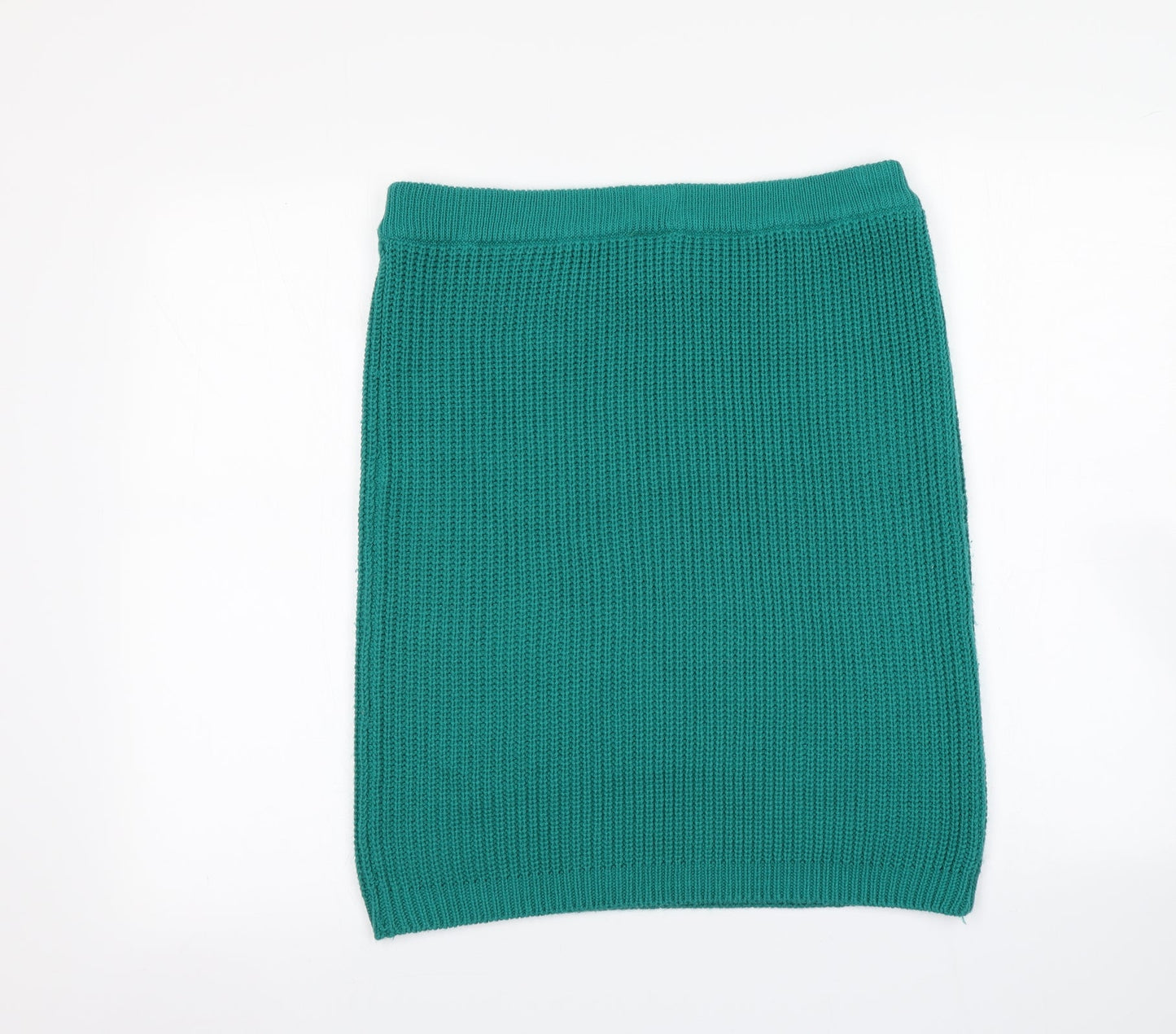 Classic Woman Womens Green   A-Line Skirt Size 14
