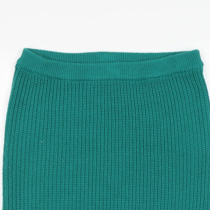 Classic Woman Womens Green   A-Line Skirt Size 14
