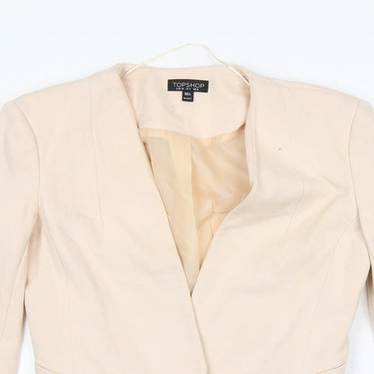 Womens UK Size 8 Topshop Pink Jacket