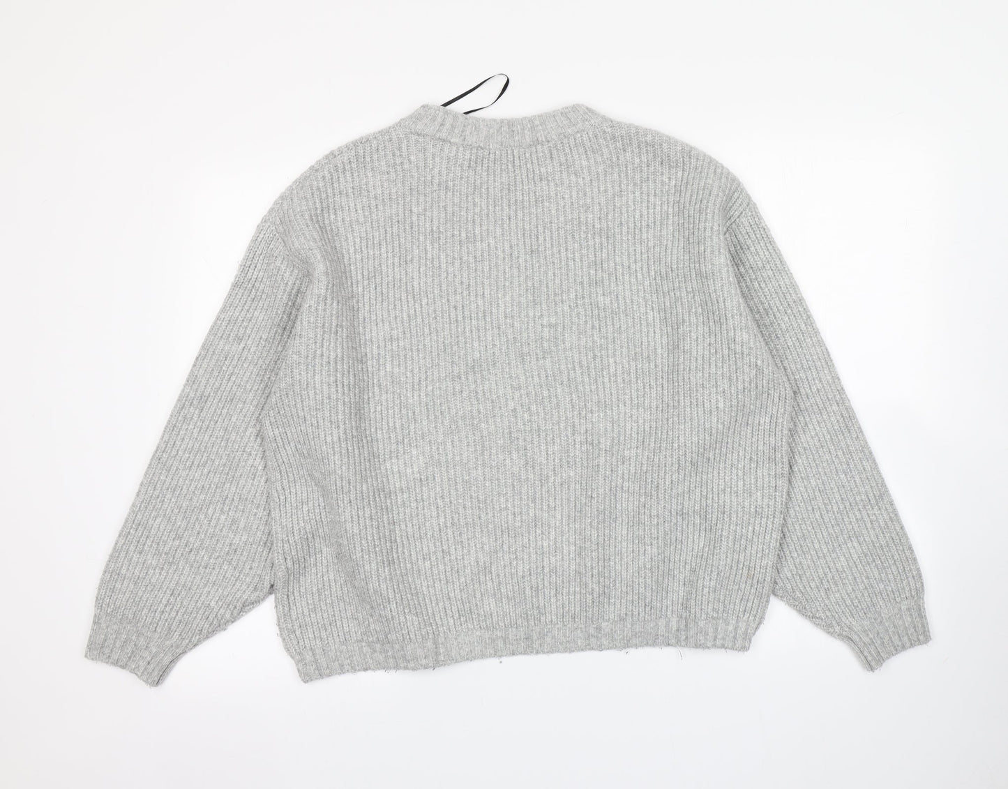 H&M Mens Grey   Pullover Jumper Size S