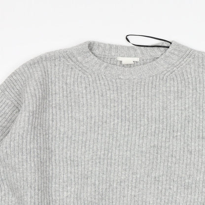 H&M Mens Grey   Pullover Jumper Size S