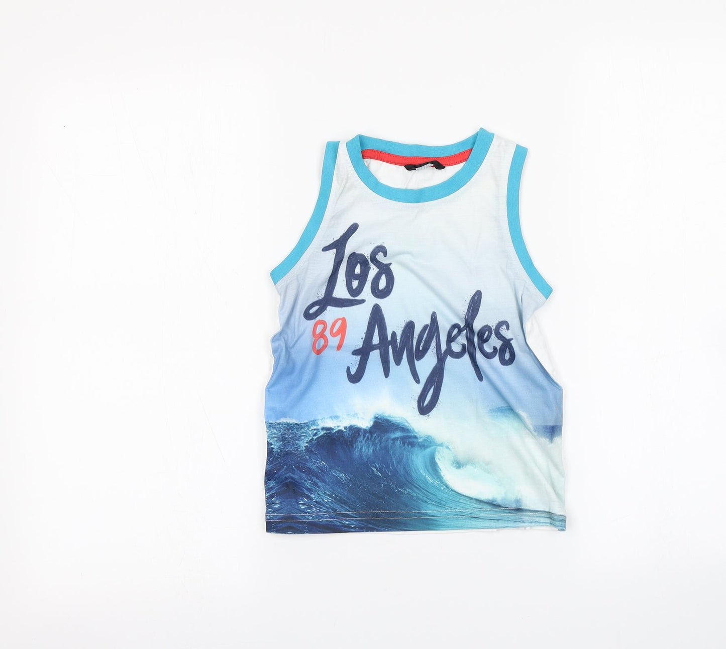George Girls White   Basic Tank Size 4-5 Years