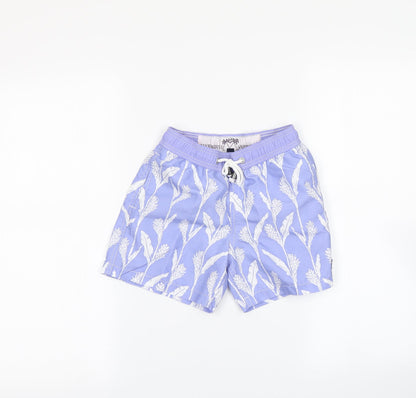 pink house Boys Purple   Bermuda Shorts Size 6 Years - Swim Short