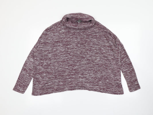 Primark Womens Purple   Basic T-Shirt Size S