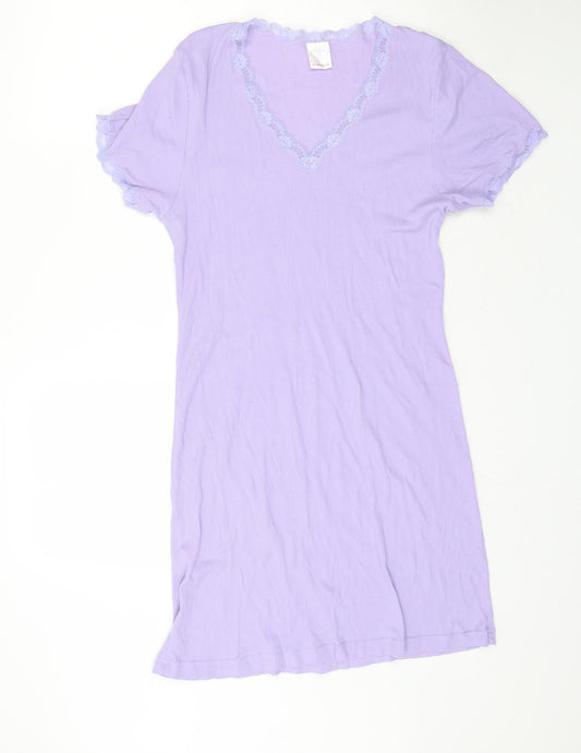 M&Co Womens Purple Striped  Mini  Size S