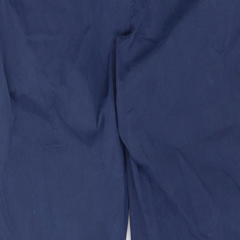 Womens UK Size 12 Marks and Spencer Regular Fit  Blue Trousers
