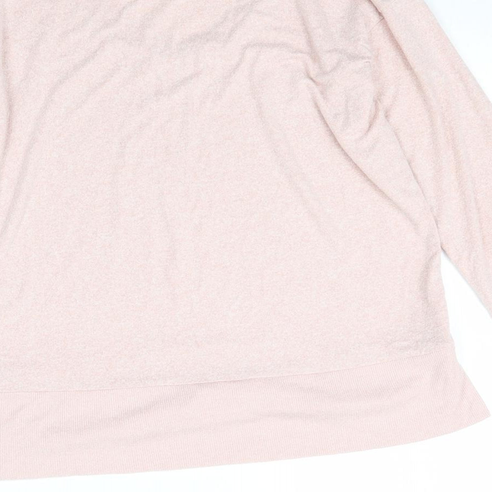 Womens UK Size 12 NEXT Pink Pullover Jumper