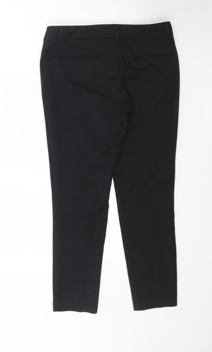 Womens UK Size 10 NEXT Regular Fit  Black Trousers