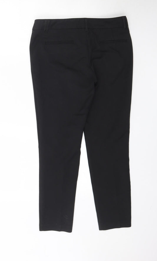 Womens UK Size 10 NEXT Regular Fit  Black Trousers