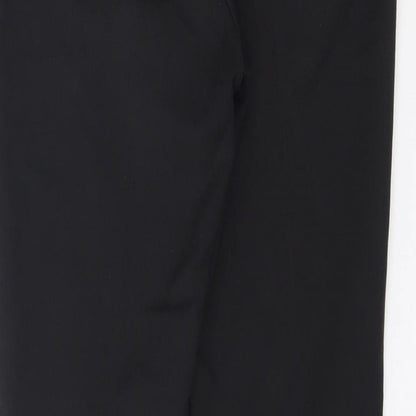 Womens UK Size 10 NEXT Regular Fit  Black Trousers