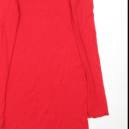 Preworn Womens Red   Bodycon  Size S