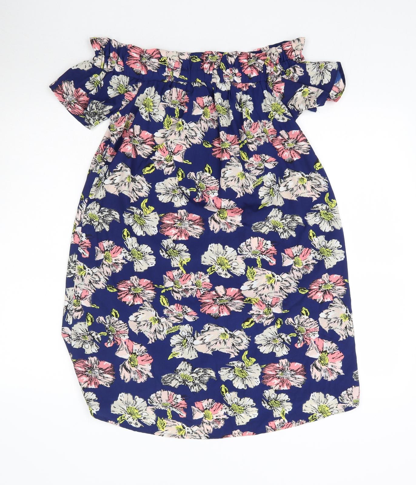 Atmosphere Womens Multicoloured Floral  Mini  Size 10
