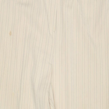 Womens UK Size 20 Berkertex Regular Fit  Ivory Trousers