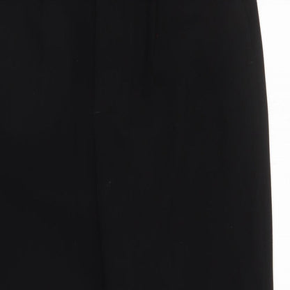 Womens UK Size S Zara Regular Fit  Black Trousers