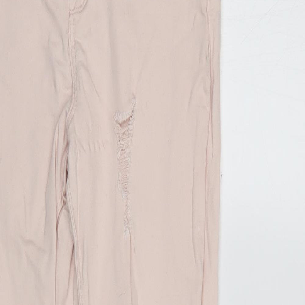 Denim & Co. Girls Pink   Tapered Jeans Size 12-13 Years