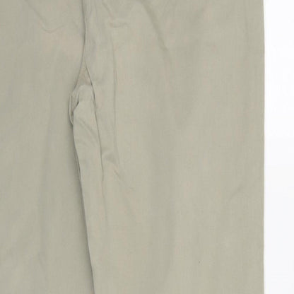 George Womens Ivory   Chino Trousers Size 12 L25 in