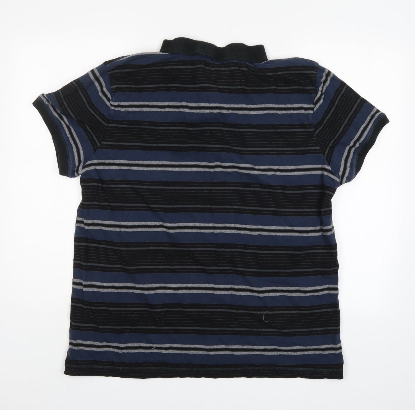 FFP Factory Mens Multicoloured Striped   Polo Size XL