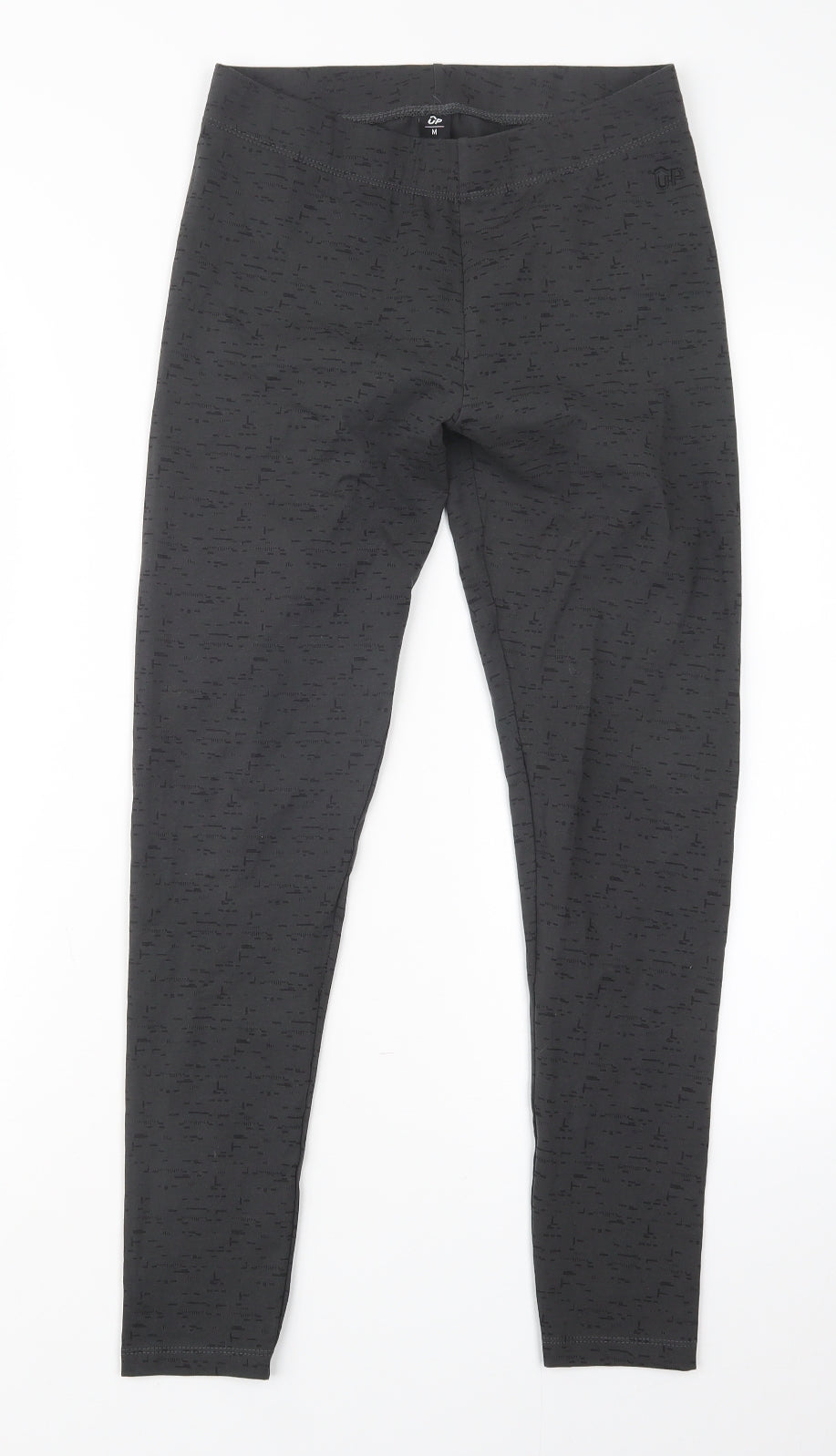 7UP Womens Grey   Capri Leggings Size M L26 in