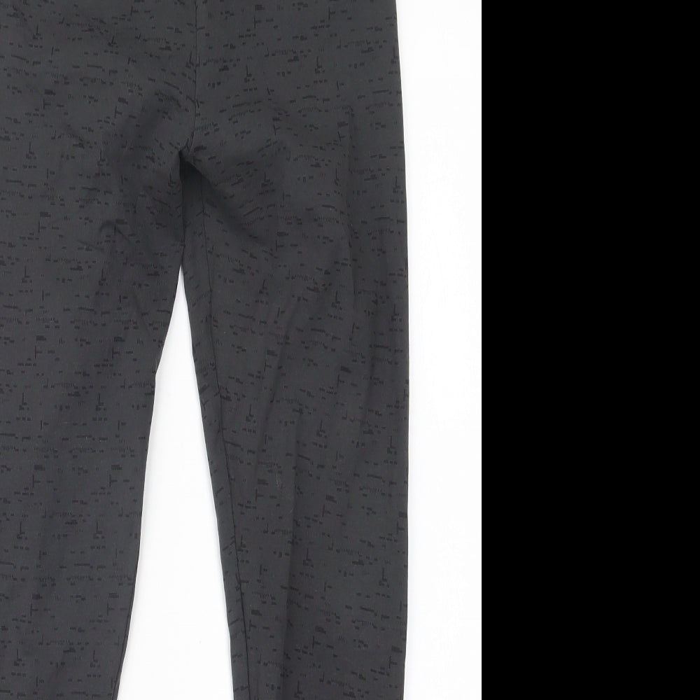 7UP Womens Grey   Capri Leggings Size M L26 in