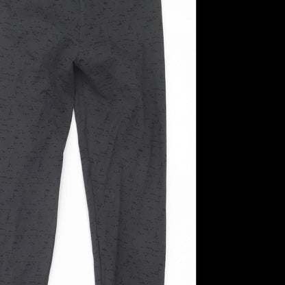 7UP Womens Grey   Capri Leggings Size M L26 in