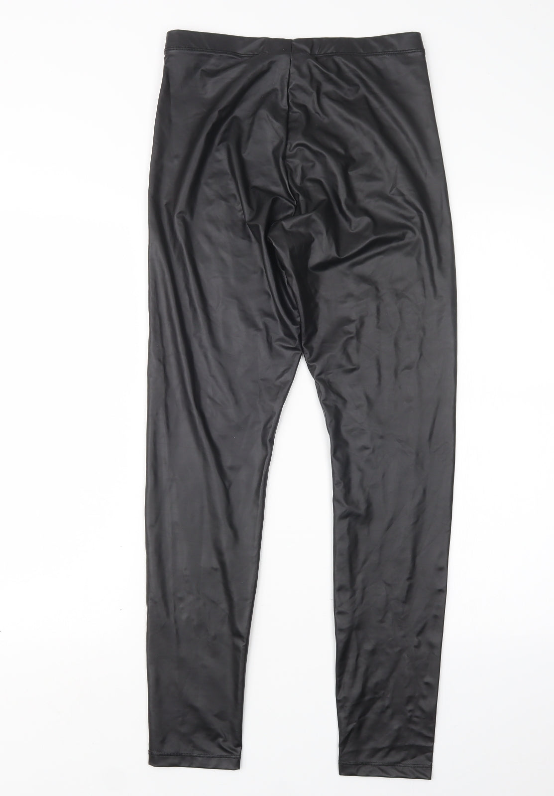 Womens UK Size S H&M Regular Fit  Black Trousers