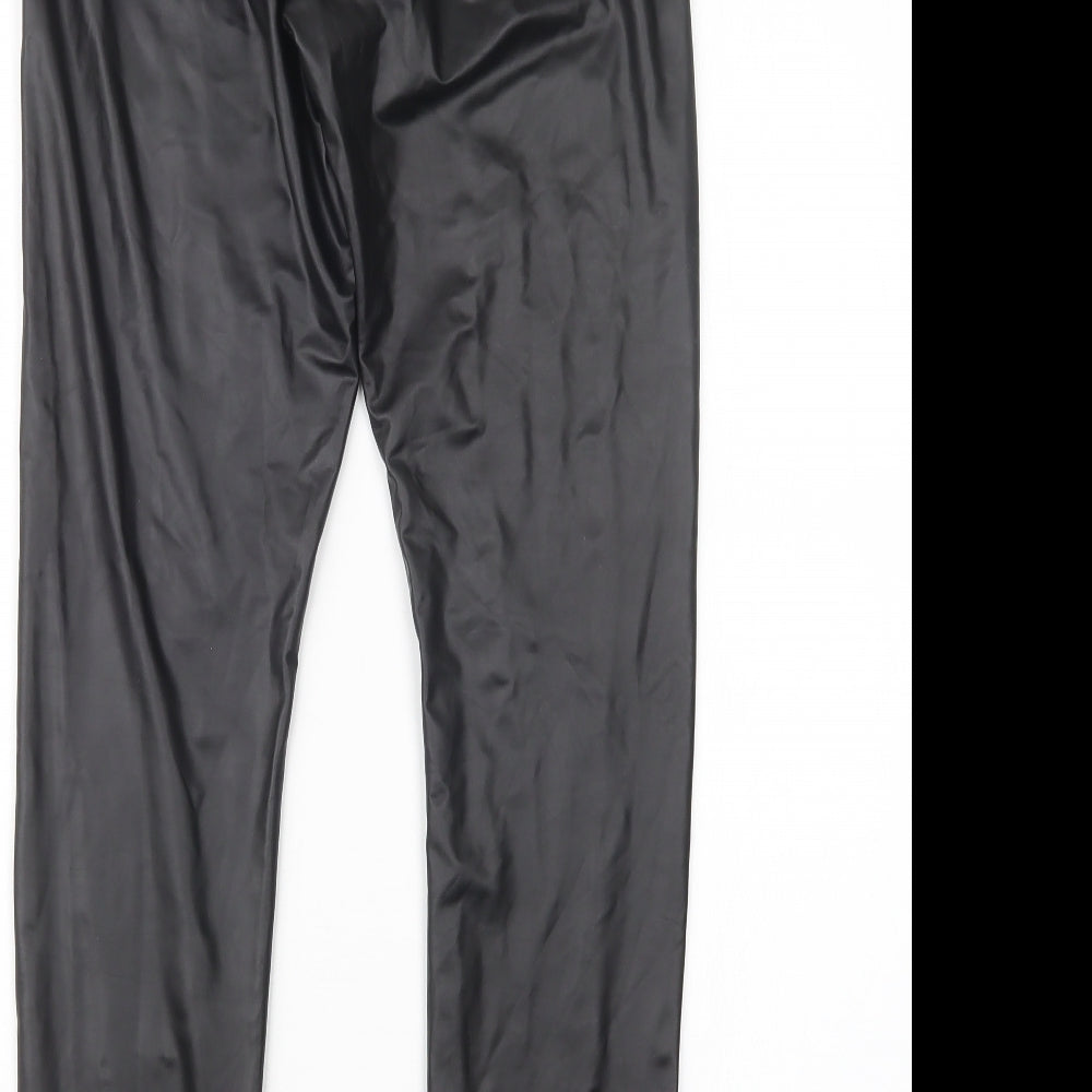 Womens UK Size S H&M Regular Fit  Black Trousers