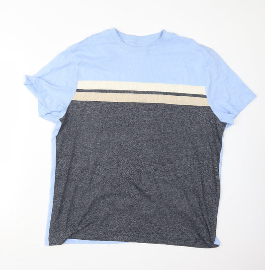 Primark Mens Blue    T-Shirt Size XL