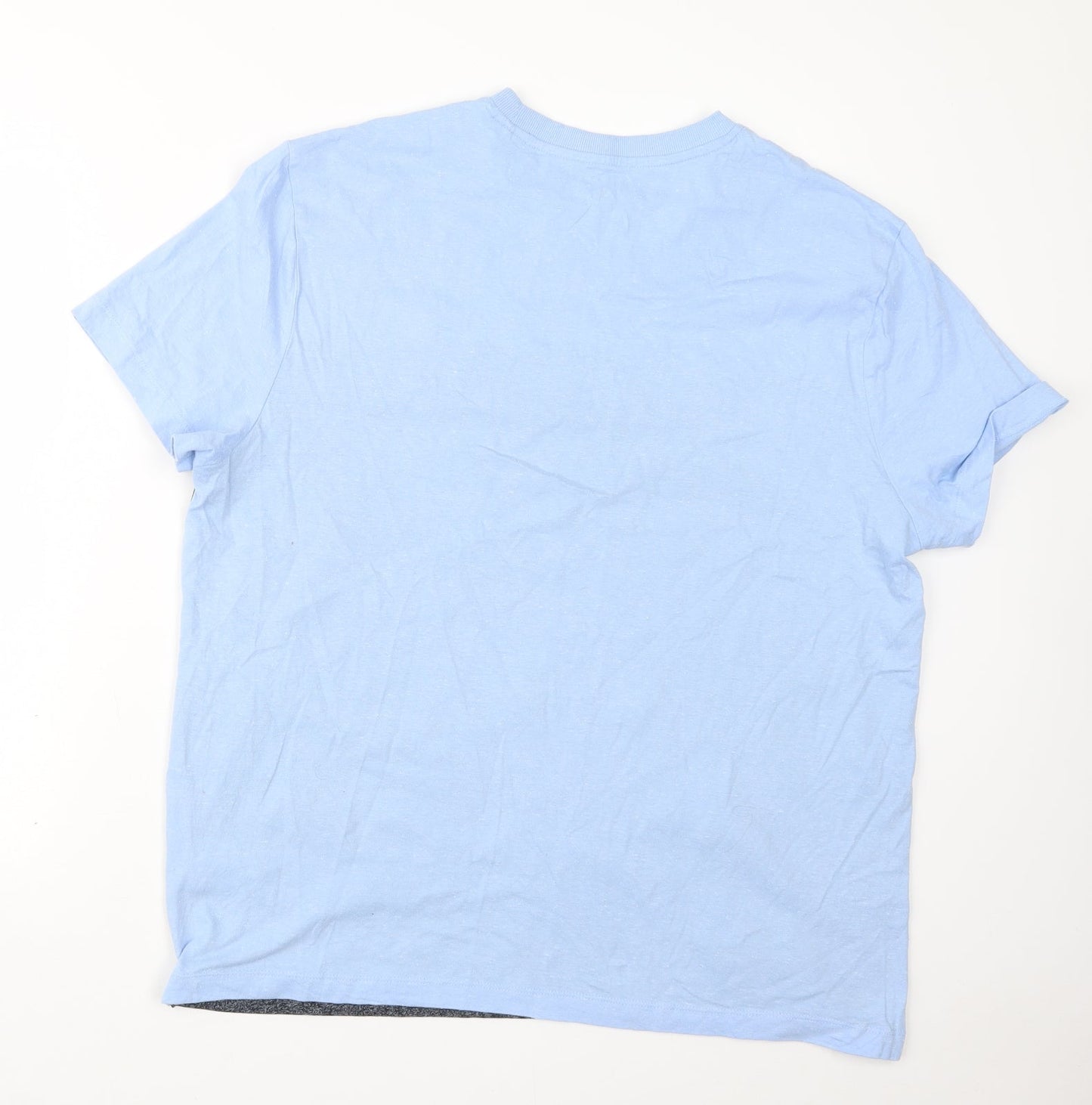 Primark Mens Blue    T-Shirt Size XL
