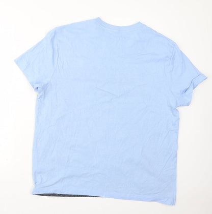 Primark Mens Blue    T-Shirt Size XL