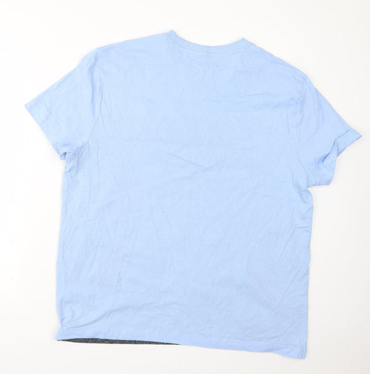 Primark Mens Blue    T-Shirt Size XL