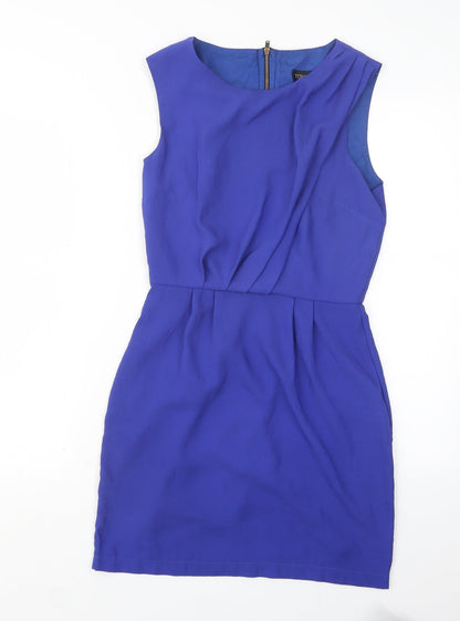 Topshop Womens Blue   A-Line  Size 8