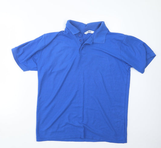 Alexandra Mens Blue    Polo Size L