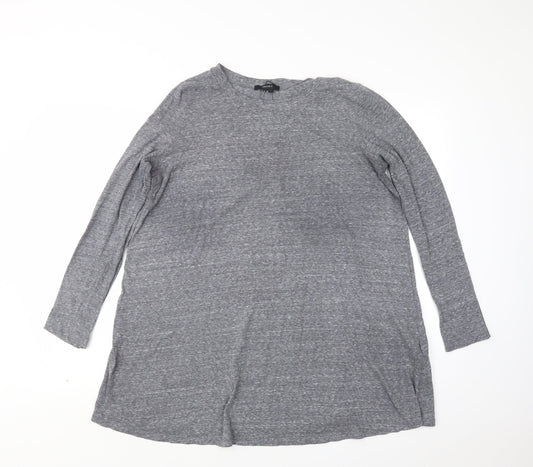 FOREVER 21 Womens Blue   Basic T-Shirt Size XL