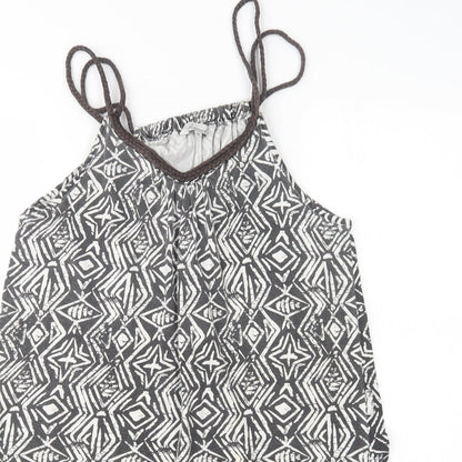 Peacocks Womens Black   Tank Dress  Size M