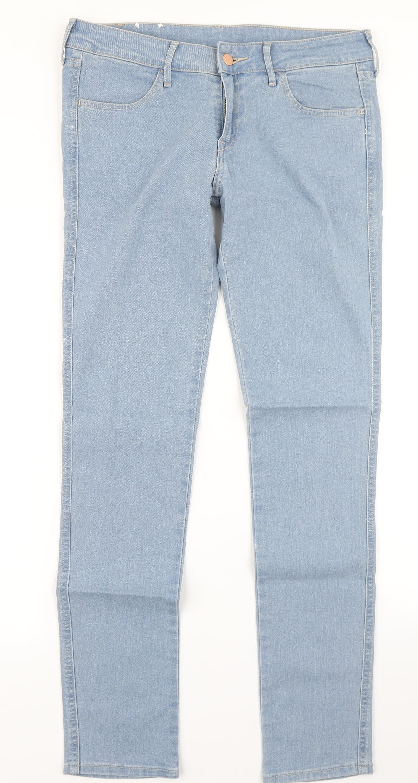&Denim Womens Blue  Denim Skinny Jeans Size 31 in L32 in
