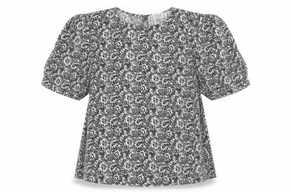 Womens UK Size 8 Primark Black Basic Blouse